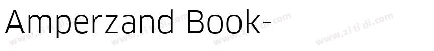 Amperzand Book字体转换 Amperzand Book字体转换